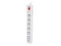 Listwa zasilająca Armac ARC8 1,5m 5x 230V PL 3x Europlug szara - 975085