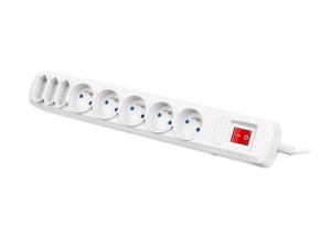 Listwa zasilająca Armac ARC8 5m 5x 230V PL 3x Europlug szara