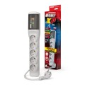 Listwa zasilająca Acar XP easy 1,5 m szara - 1385134