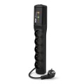 Listwa zasilająca Acar XP easy 1,5 m czarna - 1212650