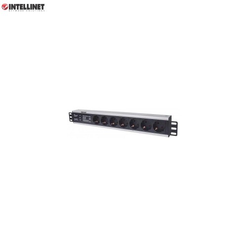 Listwa zasilająca Intellinet Rackowa 19 1.5U, 7 gniazd (Schuko) H-DPR07SP - 685244
