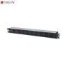 Listwa zasilająca Intellinet Rackowa 19" 1U, 8 gniazd (Schuko) 2m - 685252