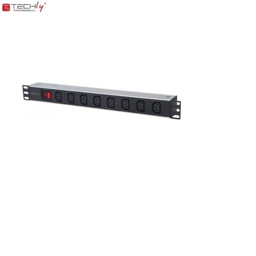Listwa zasilająca Intellinet Rackowa 19" 1U, 8 gniazd (Schuko) 2m - 685252