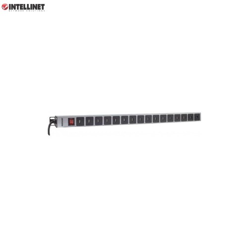 Listwa zasilająca Intellinet Rackowa Pionowa, 16 gniazd USB, Typ A, 2m - 685303