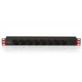 Listwa zasilająca Techly Rack 1U, 8xSchuko 250V/16A C14 2m - 975412