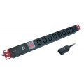 Listwa zasilająca Techly Rackowa 19" 1U, 8xC13 2m. - 1184768