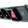 Listwa zasilająca Rack19" do UPS TechlyPro 10 gniazd 2m czarna - 1386005