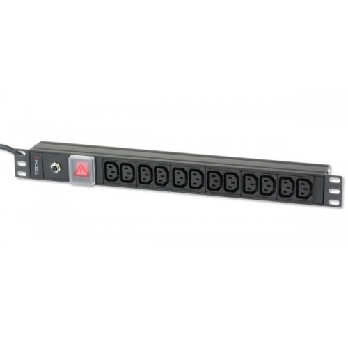 Listwa zasilająca Rack19" do UPS TechlyPro 12 gniazd 2m czarna - 752569