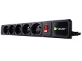 Listwa zasilająca przeciwprzepięciowa Tracer PowerGear 1.5 m, 5 gniazd, wyłącznik - 1386015