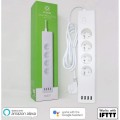 Listwa zasilająca Smart Woox Wi-Fi 4 Gniazda, 4xUSB - 1386025