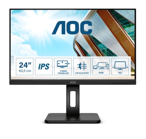 Monitor AOC 23,8" 24P2C HDMI DP USB-C głośniki - 921657