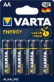 Zestaw baterii alkaliczne VARTA Energy LR6 AA (x 4) - 720515
