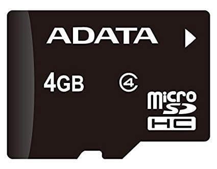 Karta pamięci ADATA microSDHC Class 4 4GB UHS-I + adapter - 689365