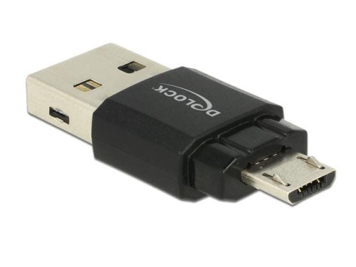 Czytnik kart Delock micro USB 2.0 OTG - 1389546