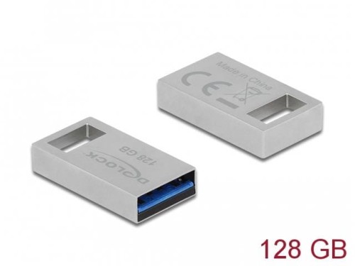 Pendrive Delock 128GB USB 3.1 Gen 2 metalowa obudowa - 1389550