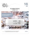 Pendrive GOODRAM 16GB UME2-WINTER WHITE USB 2.0 - 1297940