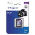 Karta pamięci SDHC INTEGRAL High Speed V30 UHS-I U3 32GB - 1389957