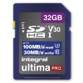 Karta pamięci SDHC INTEGRAL High Speed V30 UHS-I U3 32GB - 979005