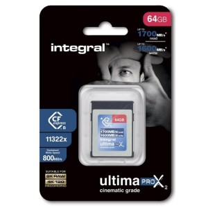 Karta pamięci INTEGRAL CFexpress Cinematic Typ B 2.0 64GB