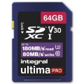 Karta pamięci INTEGRAL Professional High Speed SDXC V30 UHS-I U3 64GB - 979013