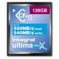 Karta pamięci CFast 2.0 INTEGRAL UltimaPro X2 550/540MB 128GB - 1168920