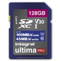 Karta pamięci SDXC INTEGRAL High Speed V30 UHS-I U3 128GB - 979014