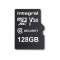 Karta pamięci Security Micro SD INTEGRAL 4K V30 UHS-1 U3 A1 128GB (+adapter SD) - 979016