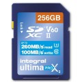 Karta pamięci SDXC INTEGRAL Ultima Pro X2 260/100MB UHS II V60 256GB - 979019