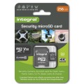Karta pamięci Security Micro SD INTEGRAL 4K V30 UHS-1 U3 A1 256GB (+adapter SD) - 1389987