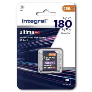 Karta pamięci INTEGRAL Professional High Speed SDXC V30 UHS-I U3 256GB