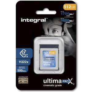 Karta pamięci INTEGRAL CFexpress Cinematic Typ B 2.0 512GB