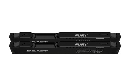 Pamięć DDR3 Kingston Fury Beast 16GB (2x8GB) 1600MHz CL10 1,5V czarna - 1390124