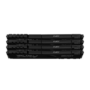 Pamięć DDR4 Kingston Fury Beast 64GB (4x16GB) 3600MHz CL18 1,35V czarna