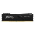 Pamięć DDR4 Kingston Fury Beast 16GB (1x16GB) 2666MHz CL16 1,2V 1Gx8 czarna - 953252
