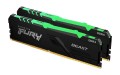 Pamięć DDR4 Kingston Fury Beast RGB 64GB (2x32GB) 2666MHz CL16 1,2V czarna - 1390773