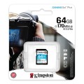 Karta pamięci Kingston Canvas Go! Plus SD 64GB Class 10 UHS-I U3 - 1390992