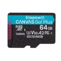 Karta pamięci Kingston microSD Canvas Go! Plus 64GB Class 10,UHS-I - 1236434