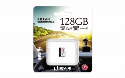 Karta pamięci Kingston microSD High-Endurance 128GB Class 10 UHS-I U1 - 1270604