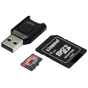 Karta pamięci Kingston microSDXC Canvas React Plus 128GB Class 10 UHS-II
