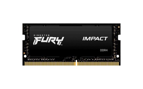 Pamięć SODIMM DDR4 Kingston Fury Impact 16GB (1x16GB) 2666MHz CL16 1,2V - 1391125