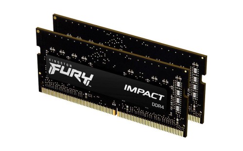 Pamięć SODIMM DDR4 Kingston Fury Impact 32GB (2x16GB) 2666MHz CL15 1,2V 1Gx8 - 1391147