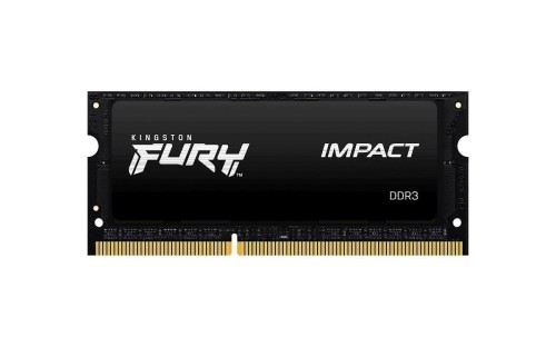 Pamięć SODIMM DDR3 Kingston Fury Impact 4GB (1x4GB) 1600MHz CL9 1,35V czarna - 1391165