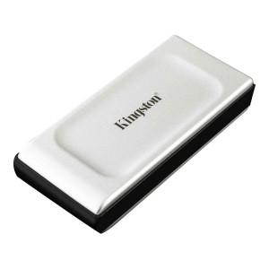 Dysk zewnętrzny SSD Kingston XS2000 2TB USB 3.2 Gen 2x2 (2000/2000 MB/s) srebrno-czarny