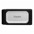 Dysk zewnętrzny SSD Kingston XS2000 4TB USB 3.2 Gen 2x2 (2000/2000 MB/s) srebrno-czarny - 1391192