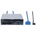 Czytnik Kart Pamięci Manhattan 48w1 port USB 3.0 wewnętrzny - 1391250