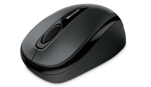 Mysz Microsoft Wireless Mobile Mouse 3500 GMF-00008 (BlueTrack; 1000 DPI; kolor ciemnoszary) - 484452
