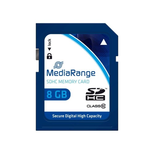 Karta pamięci SDHC MediaRange MR962 8GB Class 10 - 1391354
