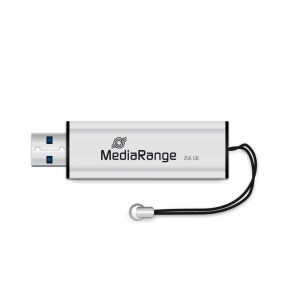 MediaRange MR919 pamięć USB 256 GB USB Typu-A 3.2 Gen 1 (3.1 Gen 1) Czarny, Srebrny