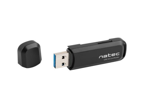 Czytnik kart Natec Scarab 2 SD/MicroSD USB 3.0 czarny - 1058884
