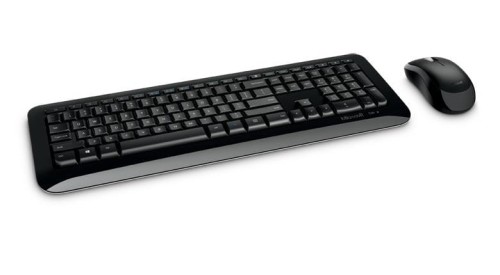 Zestaw bezprzewodowy klawiatura + mysz Microsoft Wireless Desktop 850 czarny - 985090